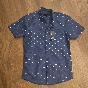 Molokai Surf size small button down. Dress shirt casual surf skate Prep Preppy